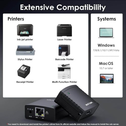 USB 2.0 Network Print Server - Image 7