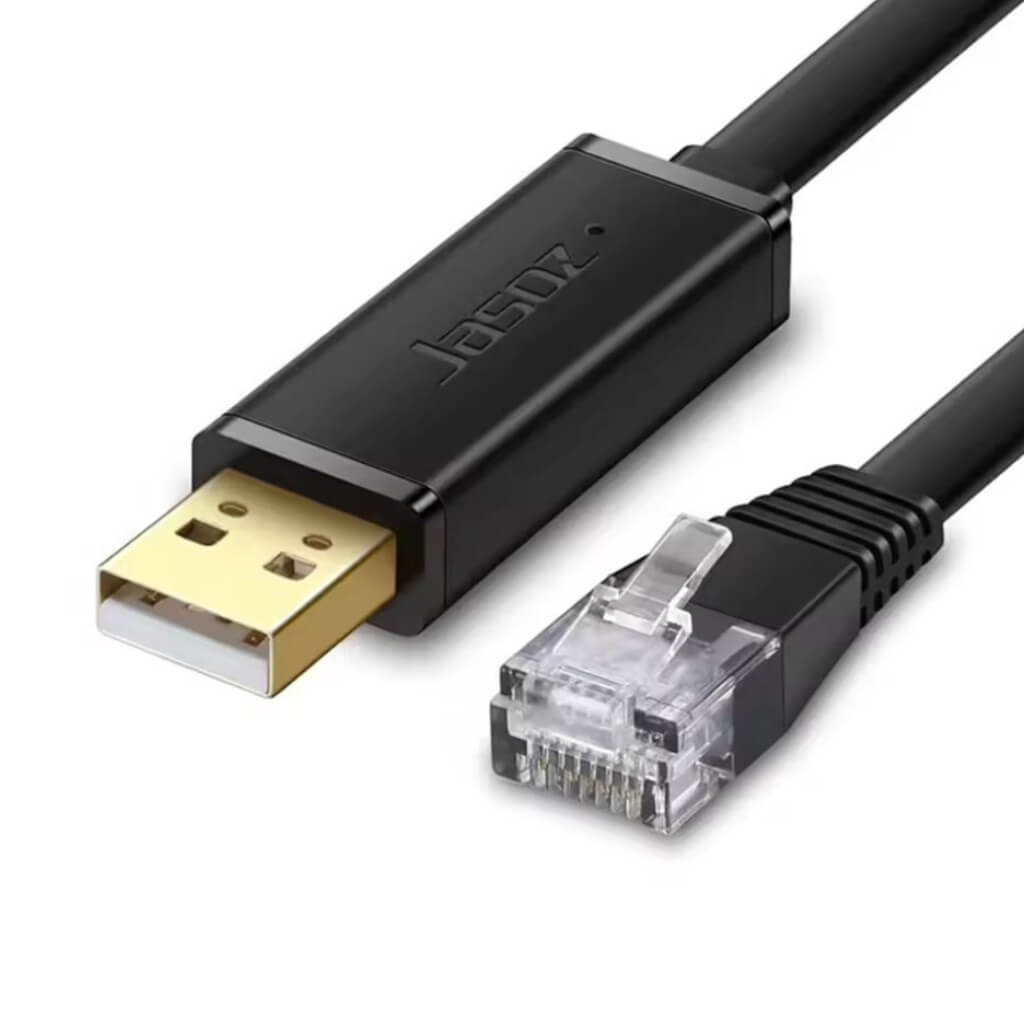 USB To RJ45 Male To Male Console Cable RS232 Serial Adapter - Image 2