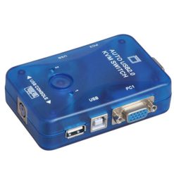 Auto USB 2.0 KVM Switch With 2 Ports
