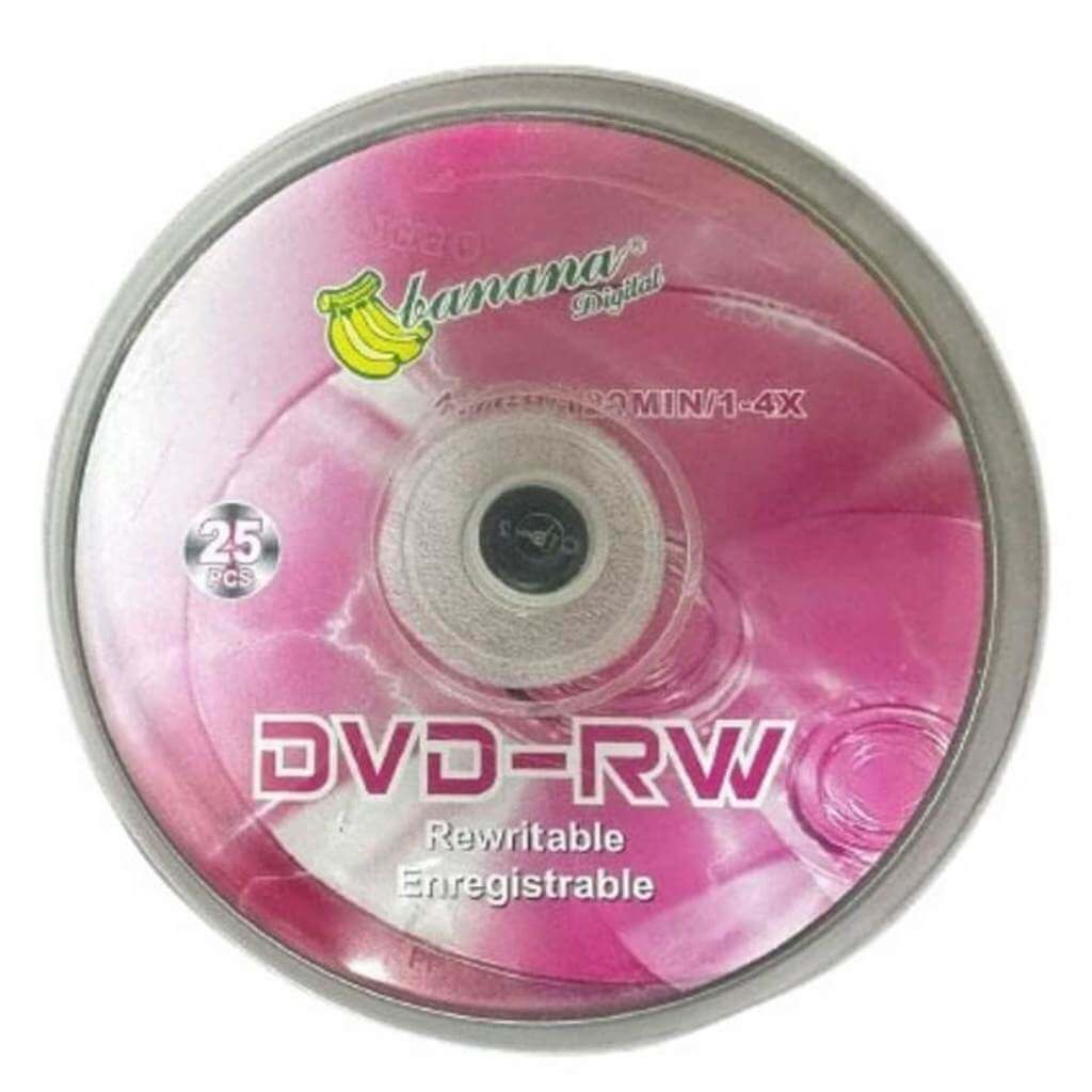 DVD-RW-4.7GB-120Min-Rewritable-Spindle-Case-25-Pack