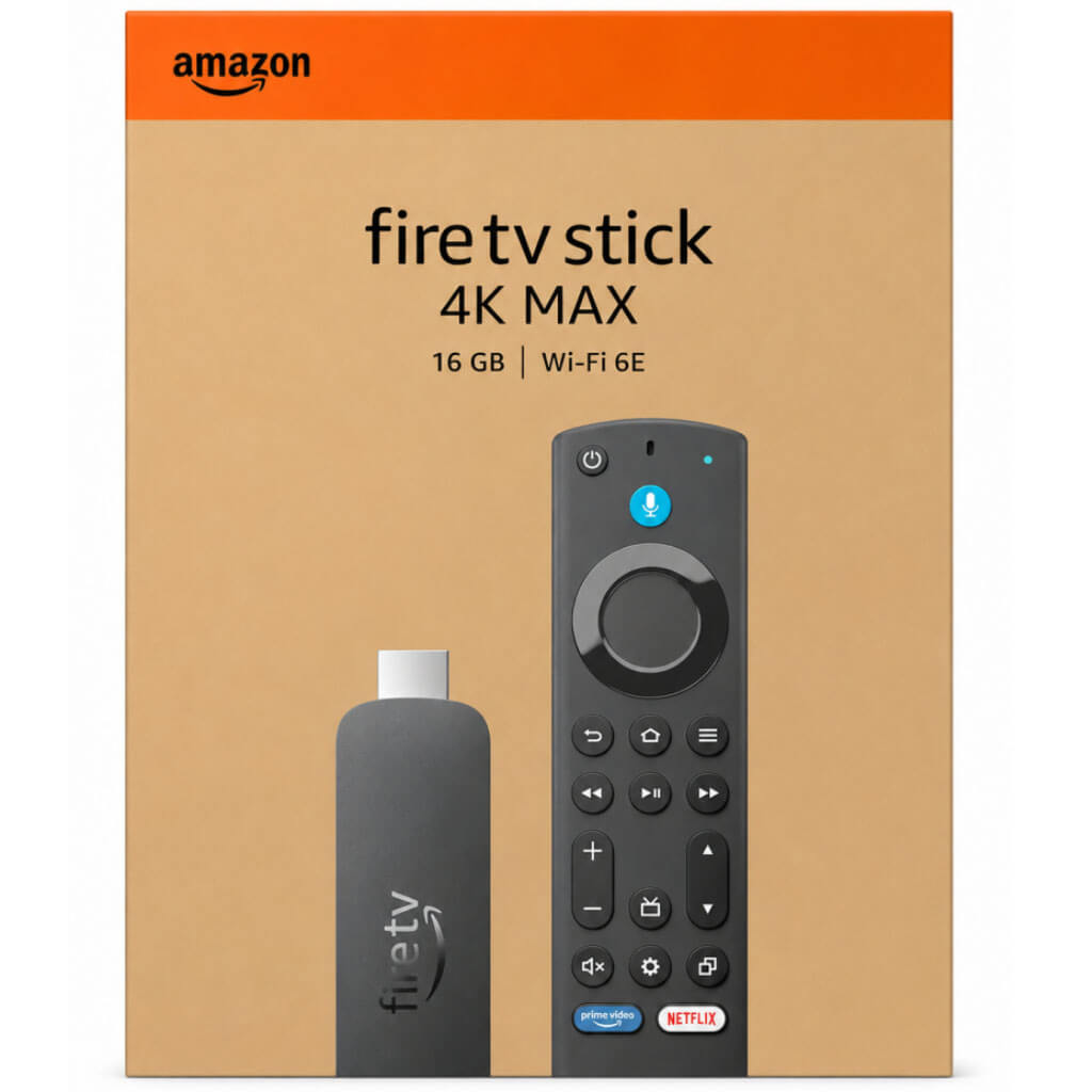 Amazon Fire TV Stick 4K MAX 16GB Wi-Fi 6E Powerful Streaming