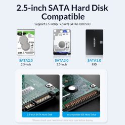 Orico 2.5 Inch Type-C External Storage Enclosure - Image 3