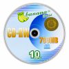 CD-RW 700MB Rewritable Spindle Case 10 Pack