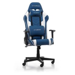DXRacer P132 Prince Series Gaming Chair Blue & White - Image 2