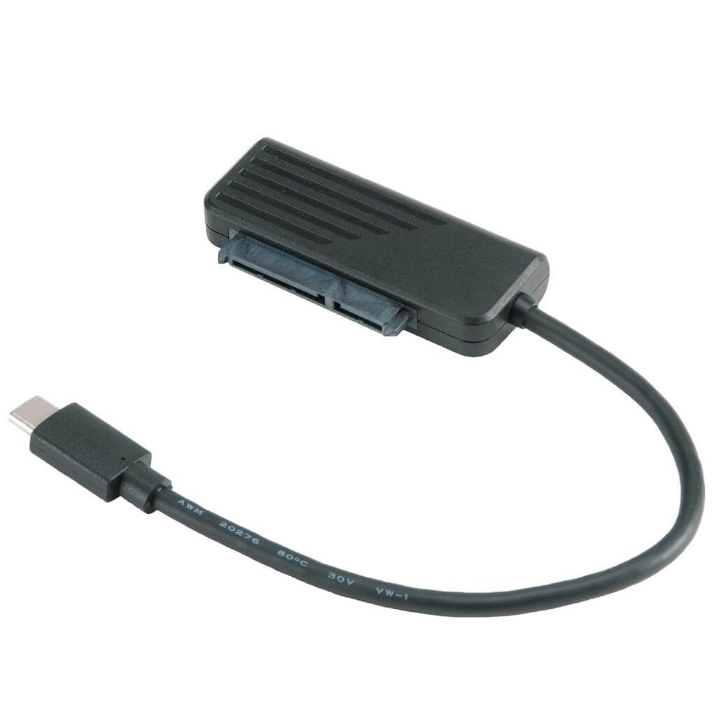 USB Type-C To 2.5 Inch SATA SSD & HDD Adapter Cable